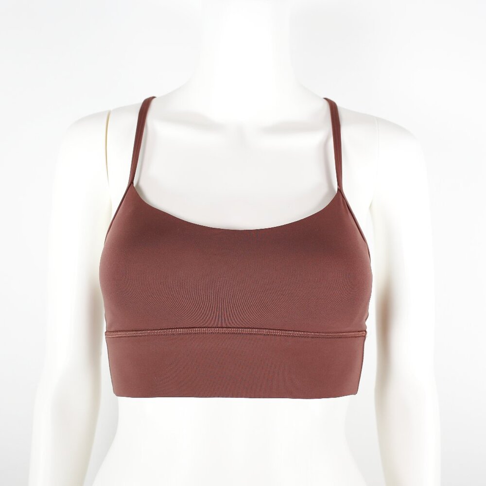 NWT Lululemon Flow Y Bra Nulu™ Yoga Pilates Light Support A-C Cups MSRP $68.00